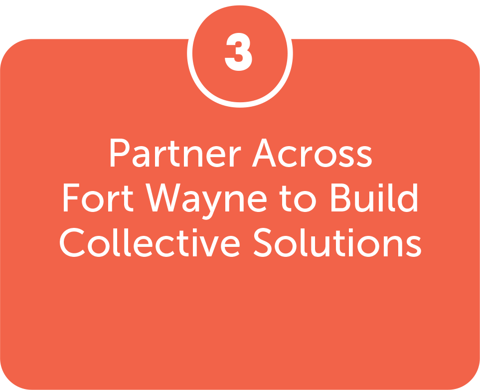 Partner across Fort Wayne to build collective solutions